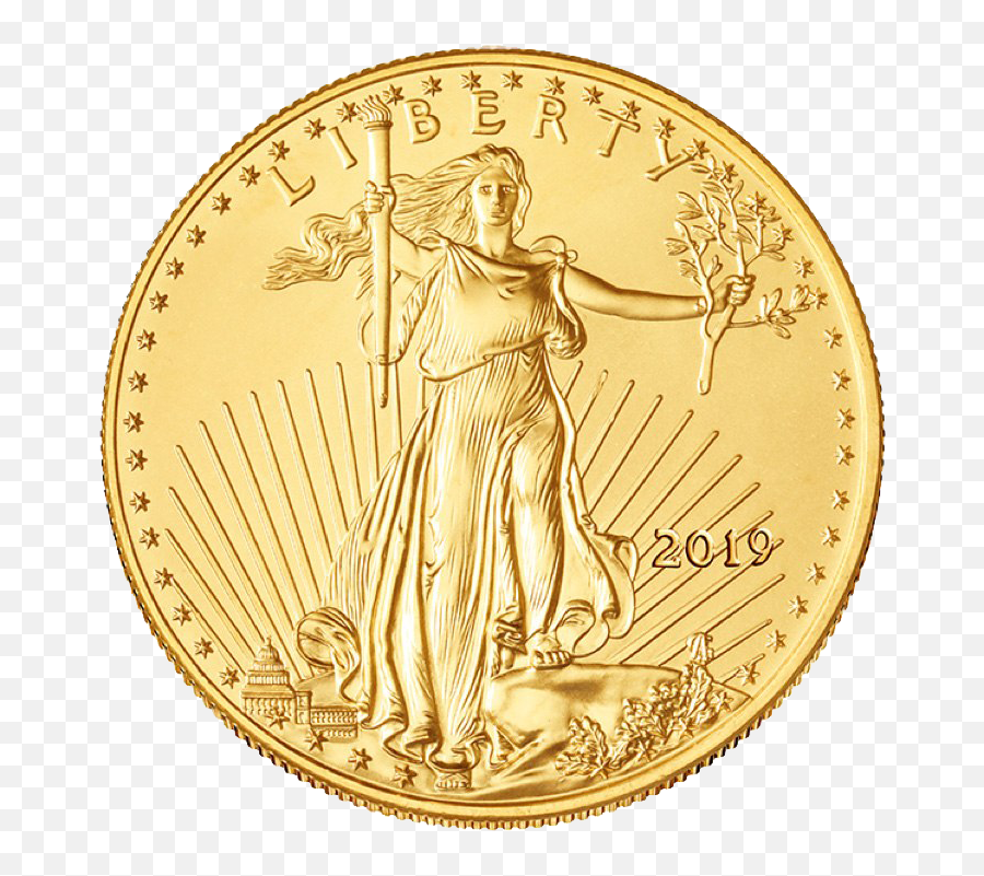 Gold Coin Png Images - American Eagle Gold Coin,Gold Coin Png