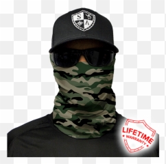 Green Military Camo - Sa Company Grey Military Camo Face Shield Png,Camouflage Png