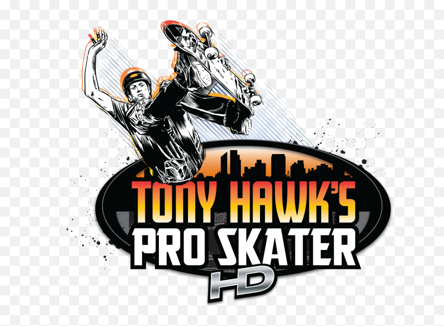 Tony Hawks Pro Skater Hd Logo - Tony Pro Skater Hd Logo Png,Tony Hawk Png