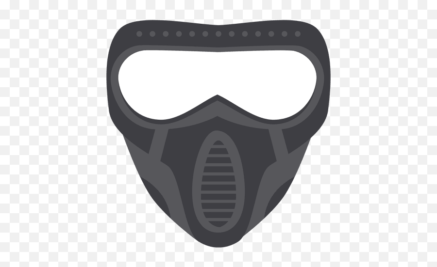 Halloween Gray Paintball Mask - Mascara De Paintball Desenho Png,Paintball Png