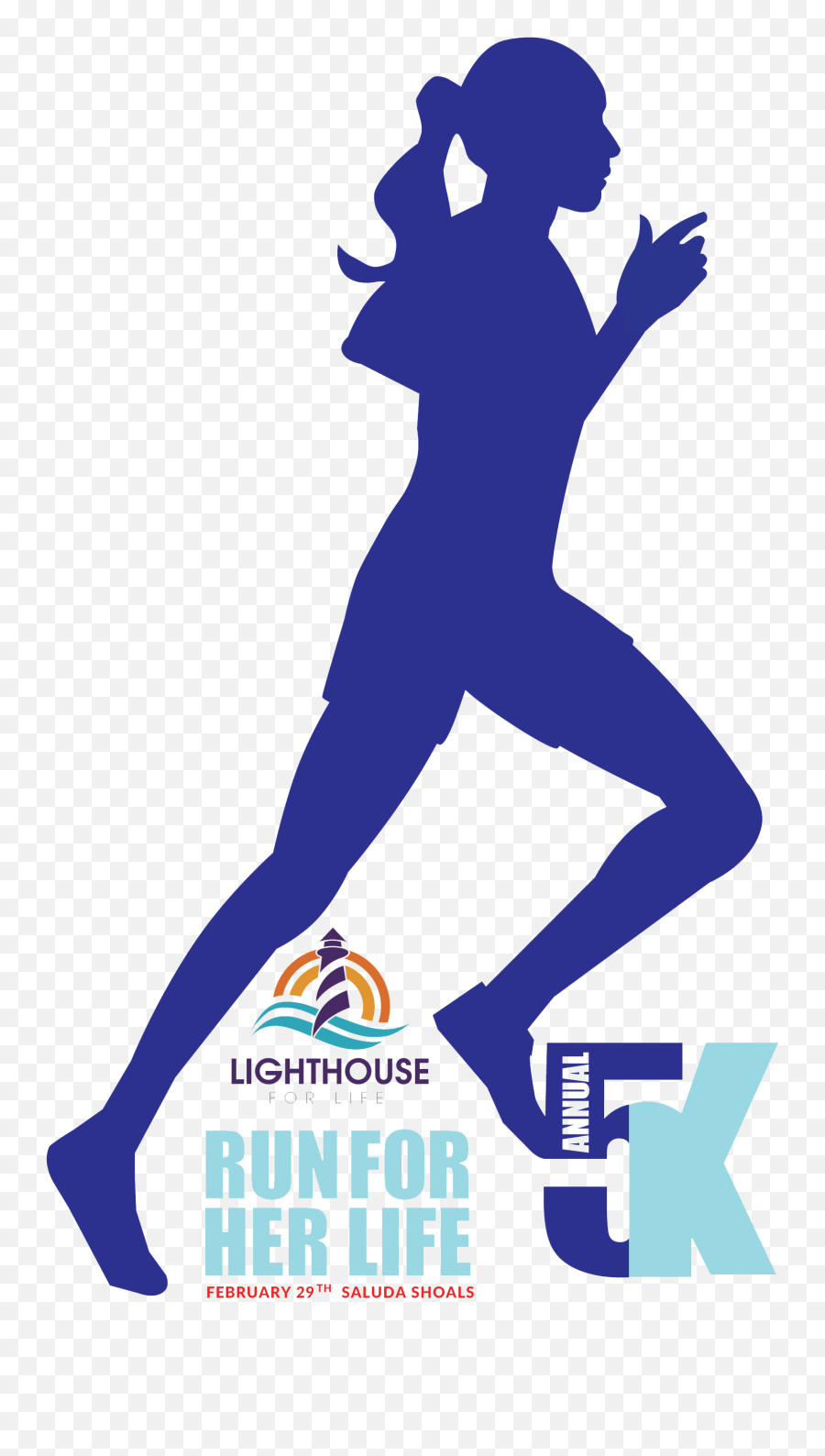 Lighthouse For Life 5k Registration - For Running Png,Lighthouse Silhouette Png