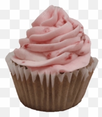 Download Cupcake De Fresa - Cupcake De Fresa Png,Fresa Png
