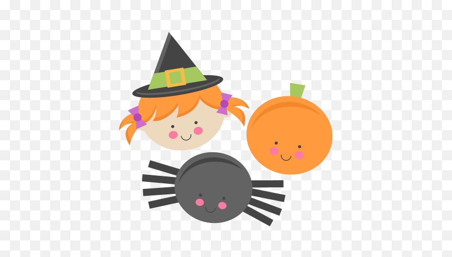 Cute Halloween Pumpkin Clipart Free Download - Clip Art Dibujos De Halloween Cute Png,Pumpkin Clipart Png