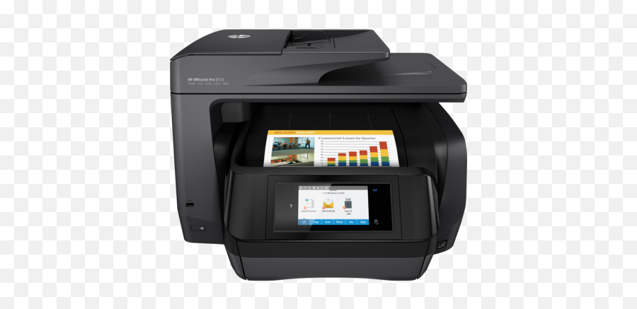 Hp Officejet Pro 8725 All - Inone Printer Software And Driver Hp Officejet 8720 Png,Hp Printer Diagnostic Tools Icon