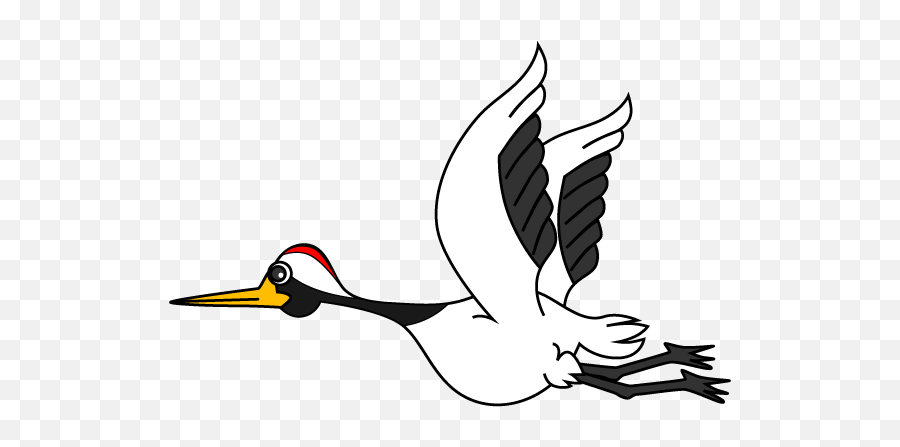 Stork Clipart Cute - Crane Png Download Full Size Duck,Crane Png