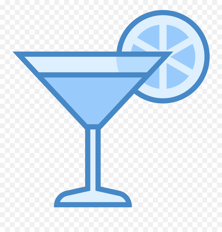 Cocktail Png Images Free Download - Martini Glass Icon Blue,Martini Png