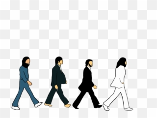 The Beatles Abbey Road Png Transparent