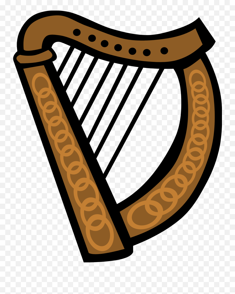 Irish Harp Clip Art - Clip Art Library Irish Harp Clipart Png,Lyre Icon