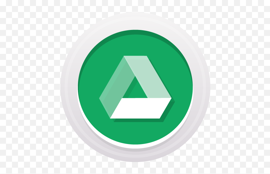 Google Drive Free Icon Of Round High Quality Social Media - Vertical Png,Google Drive Icon Transparent