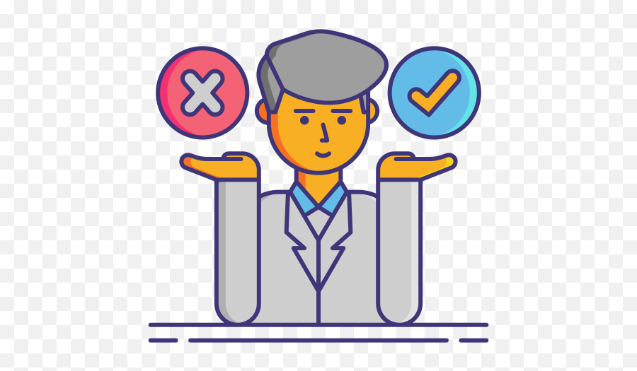 Decision Making - Free People Icons Cartoon Decision Making Icons Png,Decision  Making Icon - free transparent png images 