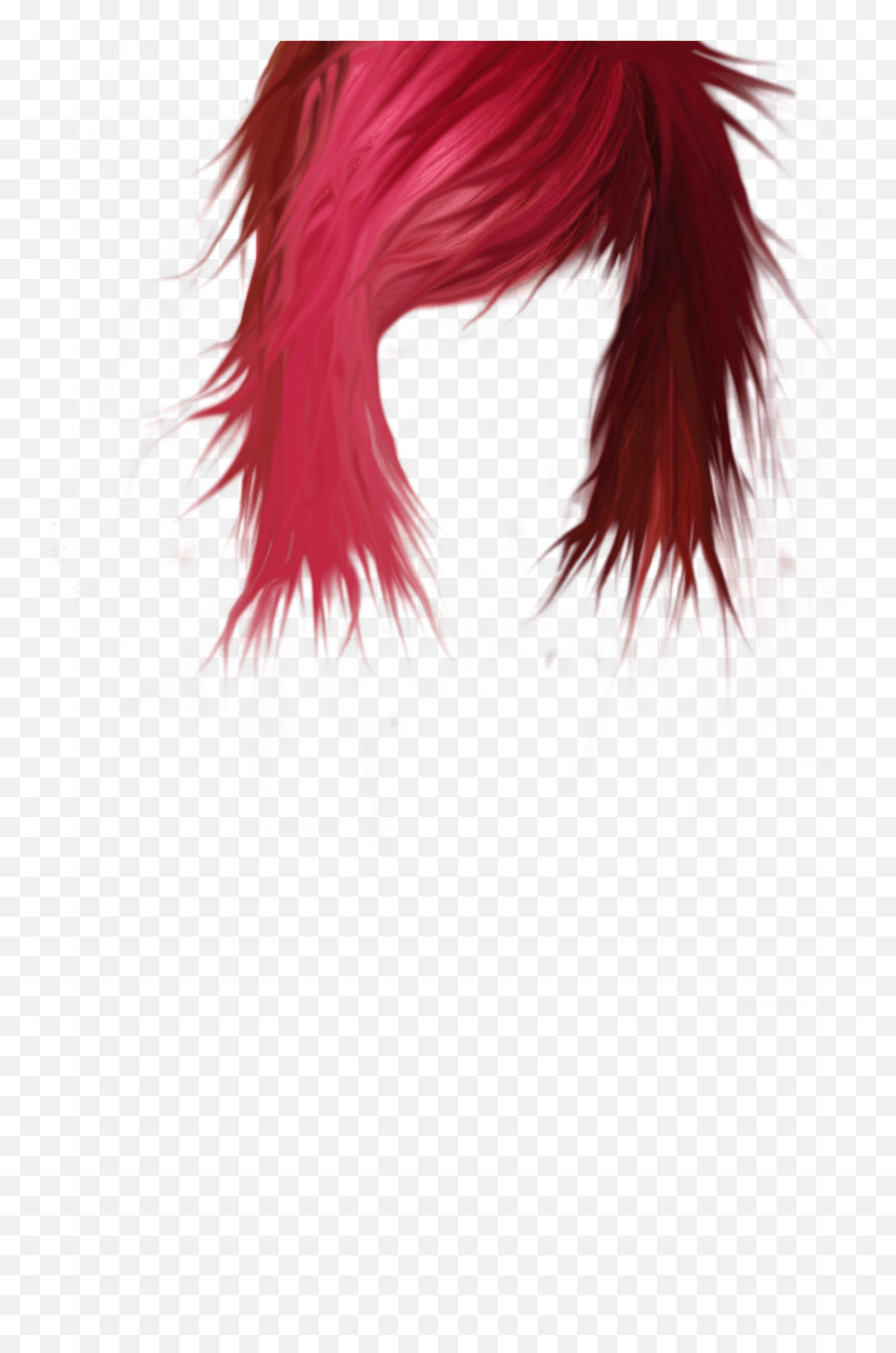 Pink Women Hair Png Image - Short Pink Hair Png,Hair Png Transparent