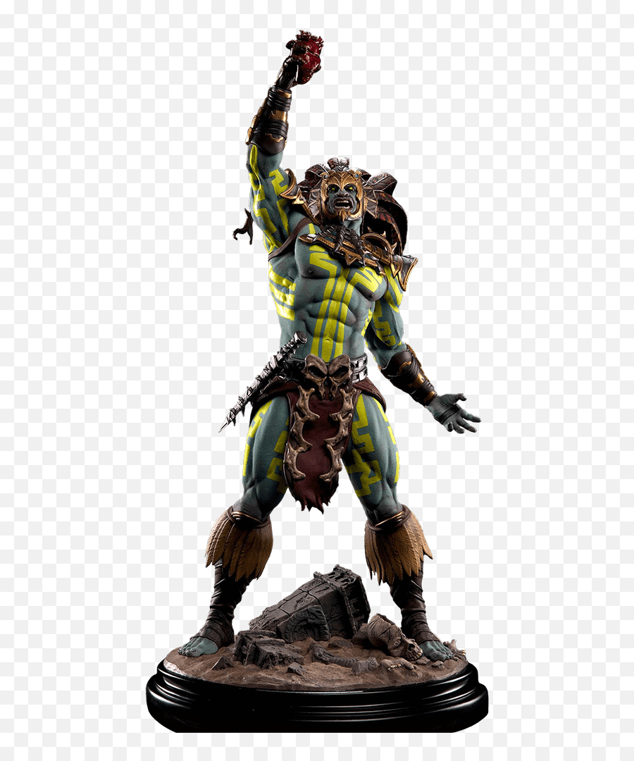 Mortal Kombat X Kotal Kahn Sun God 14 Scale Statue Main Png Scorpion