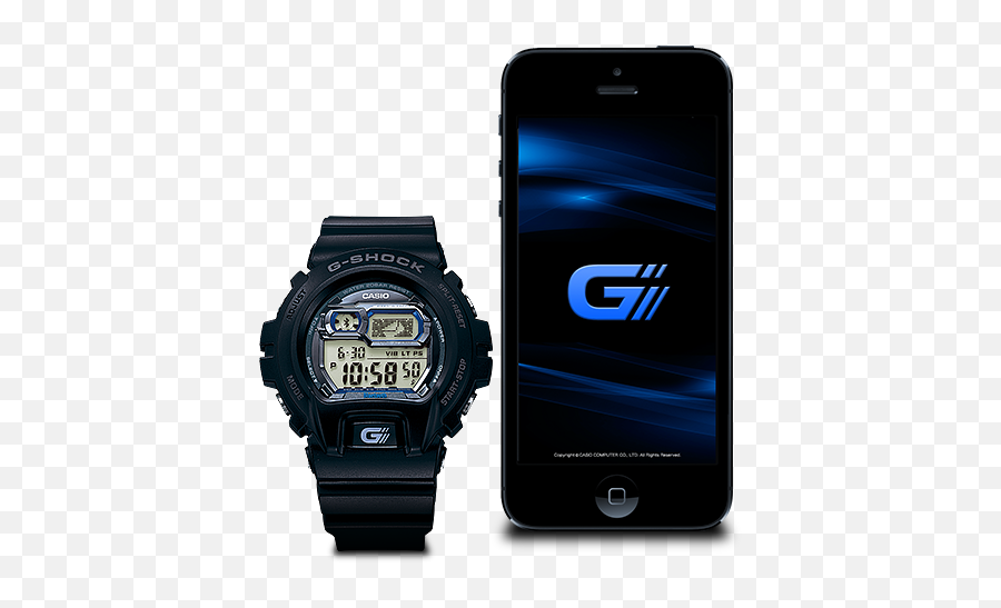 G - Shock App Main Features Bluetooth Watch Gshock Casio Png,Iphone 6s Plus Mail Badge Icon Wont Go Away