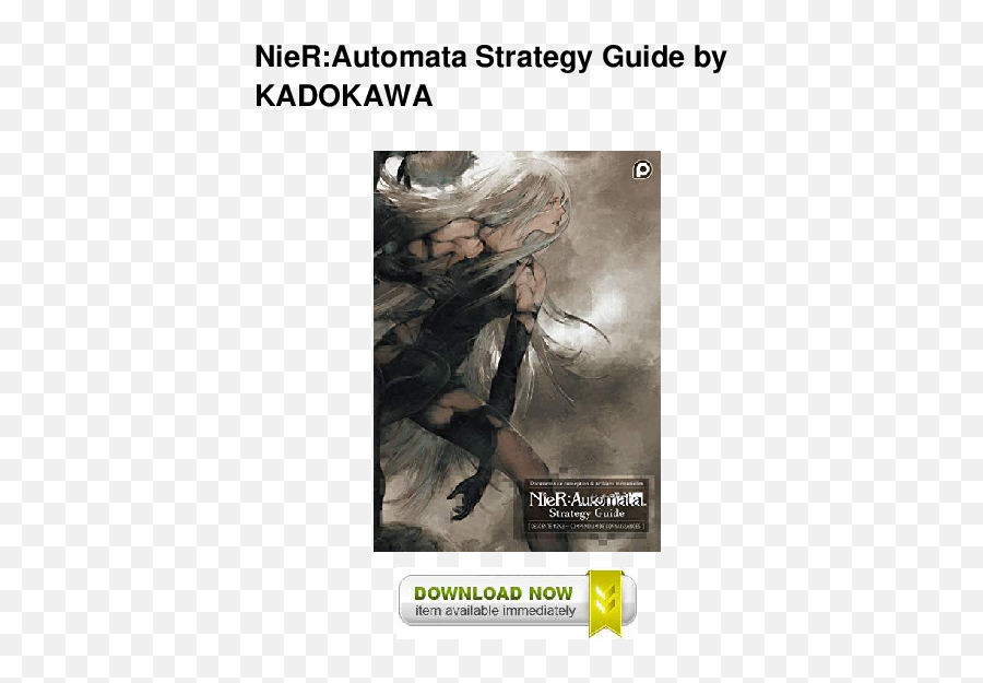 Pdf Nier Automata Strategy Guide By Kadokawa Rita J - Automata Png,Nier Automata Logo Png