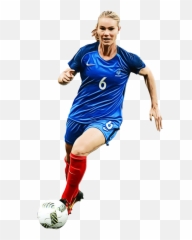 Women Football Png Transparent Images All - Soccer Players Png
