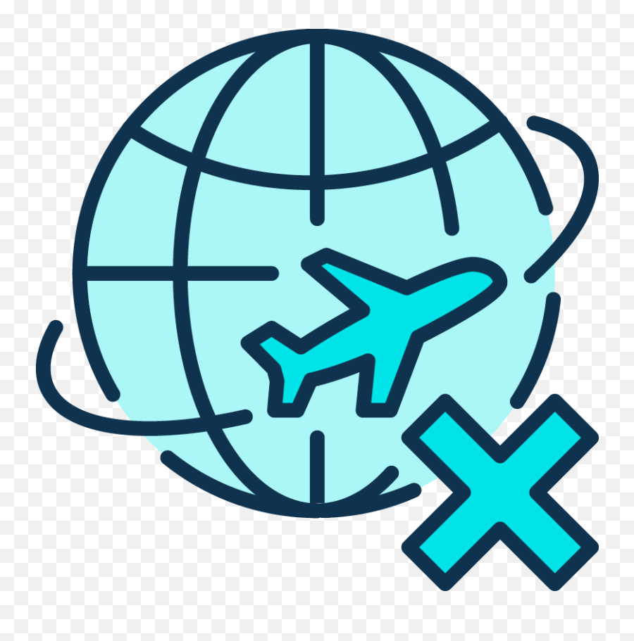 Coronavirus Travel Information Aberdeen Airport - Globe Line Icon Png,Easyjet Icon
