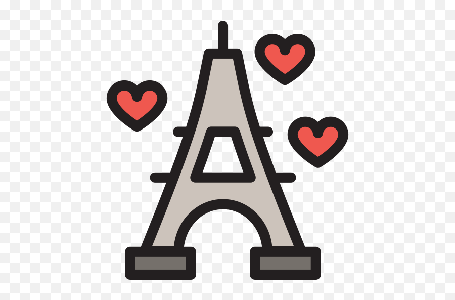 Eiffel Tower Love City Paris Free Icon Of Wedding - Icone Paris Png,Paris Png