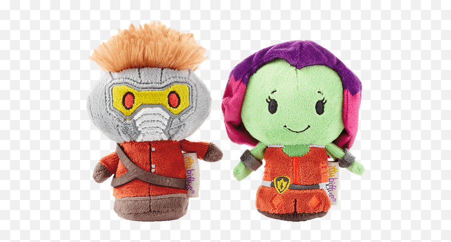 Marvel - Guardians Of The Galaxy Starlord And Gamora Itty Bitty Plush Marvel Itty Bittys Png,Starlord Png