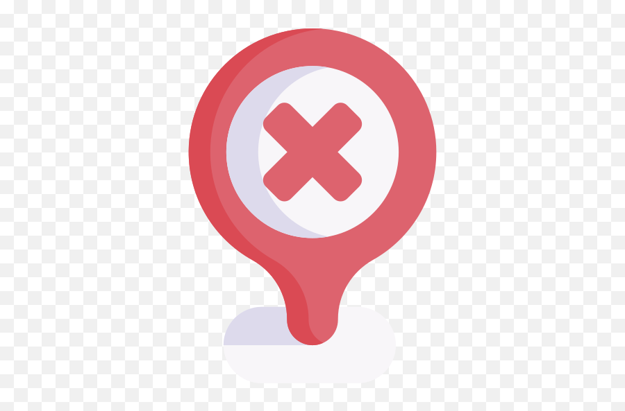 Rejected - Free Maps And Location Icons X Circle Png,Not Found Icon