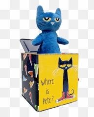 The Cat Jack In Box Transparent Png - Cat Jack In The Box Toy,Pete The Cat Png