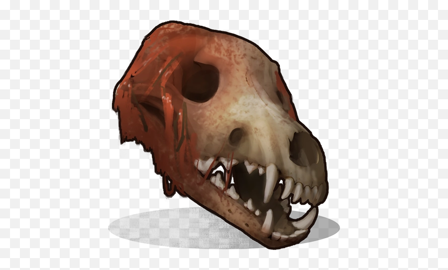 Rust Wolf Skull - Item Information Corrosion Hour Rust Wolf Skull Png,Dragon Skull Icon