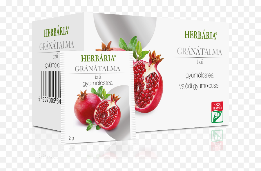 Herbaria Fruit Tea Pomegranate Taste Png Transparent