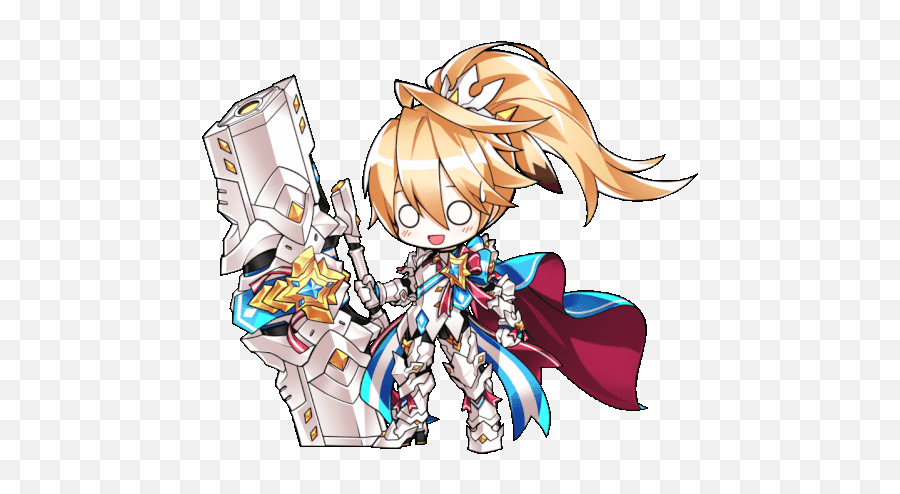 Elsword Chung Seiker Sticker - Elsword Chung Seiker Chung Elsword Chung Comet Crusader Png,Icon Elsword Hedgehog