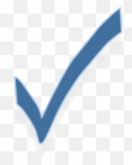 Checkmark Clip Art - vector clip art online Transparent Blue Tick Png