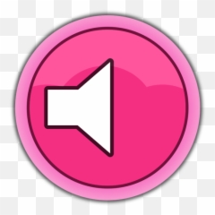 Pink U0027u0027sound Offu0027u0027 Button Public Domain Vectors - Sound Clipart png