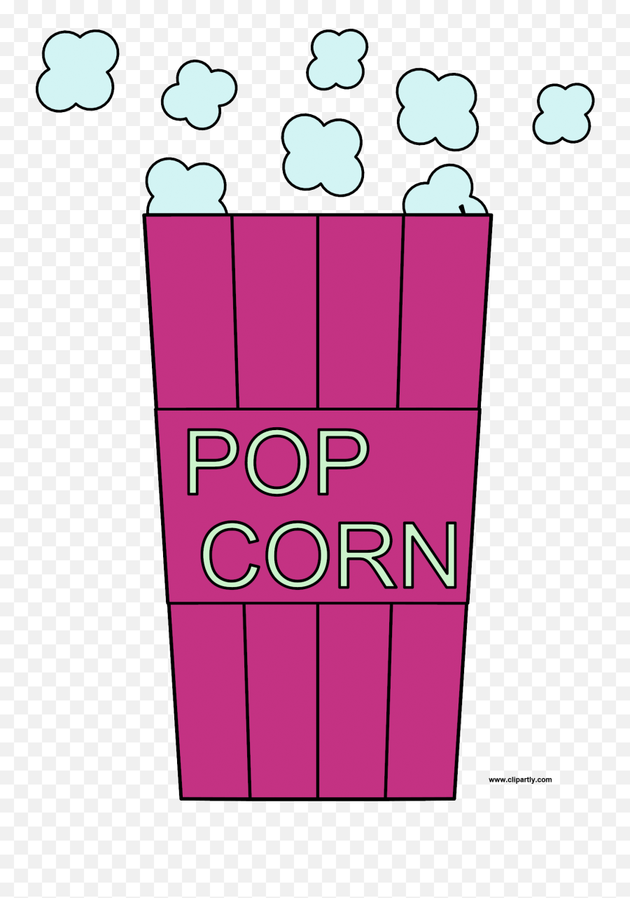 Pop Corn Clipart Png Free Download - Clip Art,Corn Clipart Png