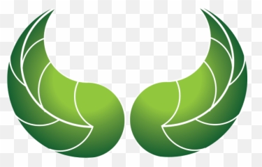 Leaves - Green Leaf Wings Logo png