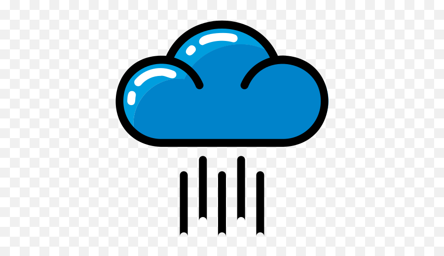 Cloud Weather Rain Forecast Climate Icons - Dot Png,Heavy Rain Icon