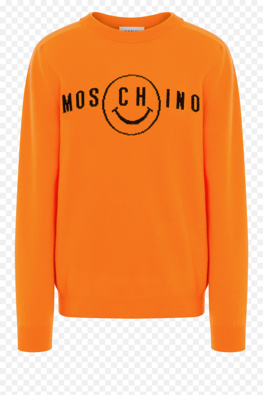 Moschino Smiley Wool And Cashmere Sweater - Long Sleeve Png,Jordan 465 Icon Fleece (michigan)