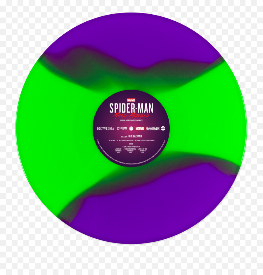 Marvelu0027s Spider - Man Miles Morales Original Video Game Soundtrack 2xlp Png,Future Icon Status Tracklist