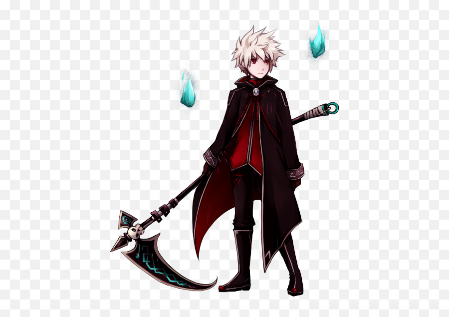 Drawing Lightsaber Anime - Elsword Characters Anime Guy Anime Guy With Sword  Drawing Png,Anime Characters Png - free transparent png images 