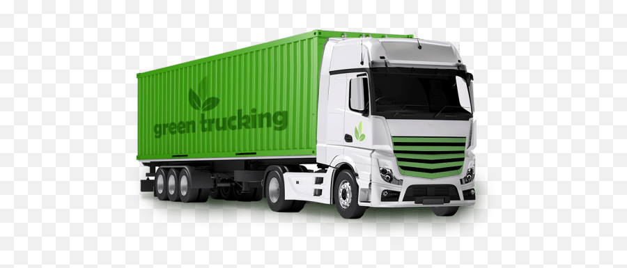 Green Trucking Sustainable Logistics Environmentally Png Truck Emissons Icon