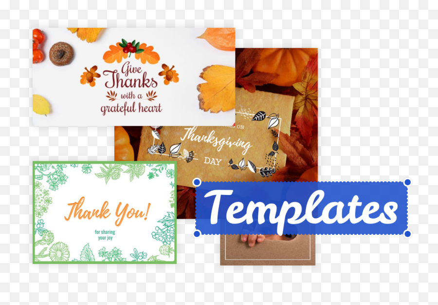 Design Thank You Cards Online - Thank You Card Maker Free Png,Facebook Icon For Business Cards