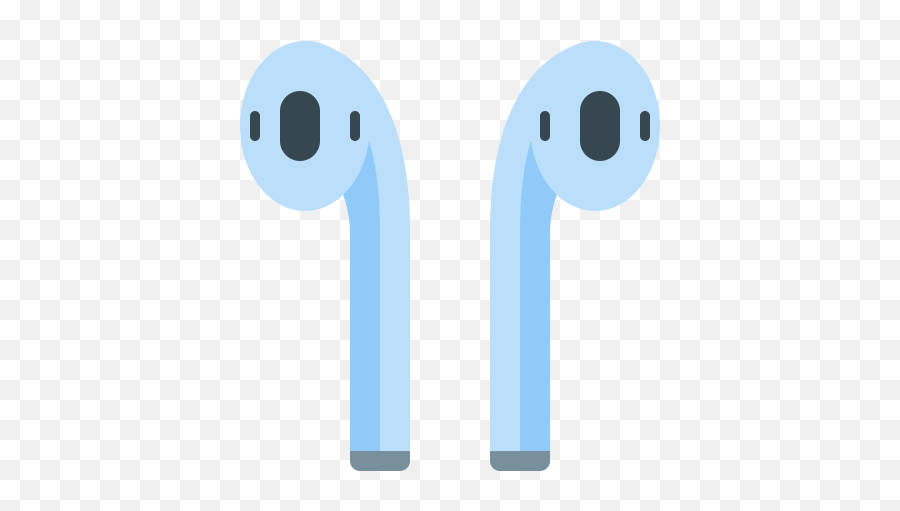 Earbud Headphones Icon In Color Style Png Airpods