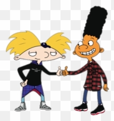 Hey Arnold And Gerald Thumb Up Png Image