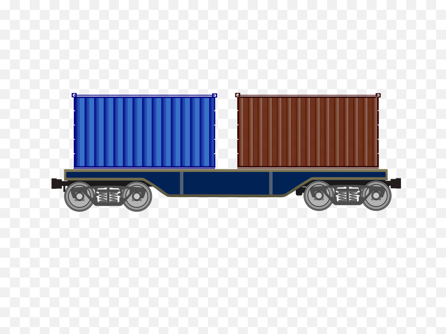 Cargo Rolling Stock Freight Transport - Train Wagon Png,Rail Png