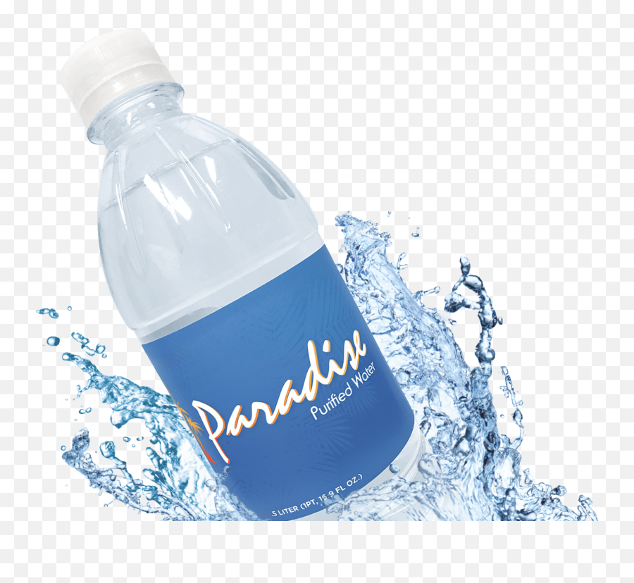 Water Products Tailored To Your Needs - Paradise Water Refreshing Water Bottle Png,Bottle Of Water Png