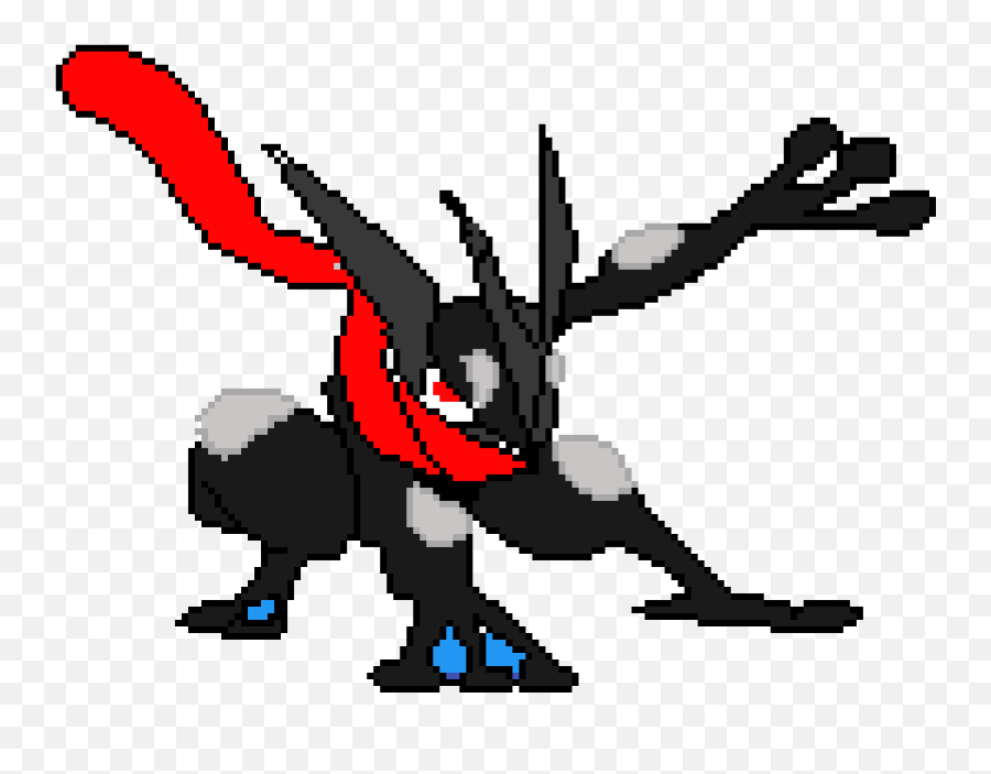 Pixilart - Shadow Greninja By Wikitiki5 Illustration Png,Greninja Png