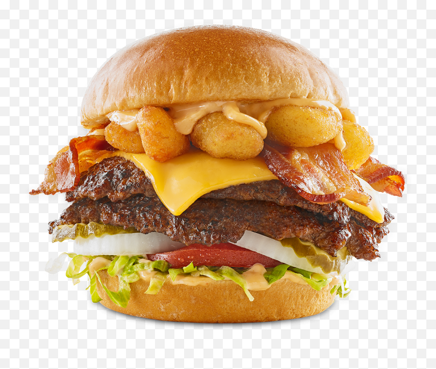 Cheese Curd Bacon Burger - Cheese Curd Bacon Burger Png,Cheeseburger Transparent