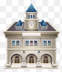 Heaven Clipart Mansion Transparent Free For - Post Office V S Police Station Png,Mansion Png