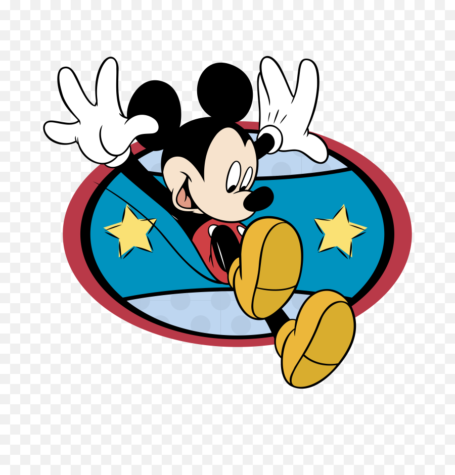 Download Hd Mickey Mouse Logo Png Transparent - Mickey Mouse Mickey Mouse Vector Design,Mickey Logo