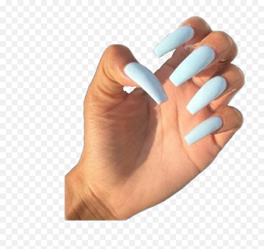 Nails Png Pngnails Acrylic Acrylics - Transparent Long Acrylic Nails Png,Nails Png