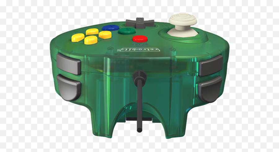 Nintendo 64 Controller Transparent Cartoon - Jingfm Forest Green Tribute 64 Controller For Nintendo 64 Png,Nintendo 64 Png