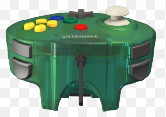 Nintendo 64 Controller Transparent Cartoon - Jingfm Forest Green Tribute png