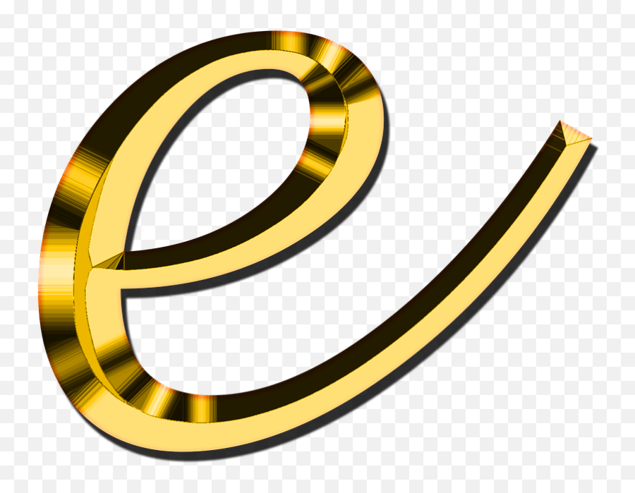 E Letter Png Transparent Images - Letter E Gold Png,E Png