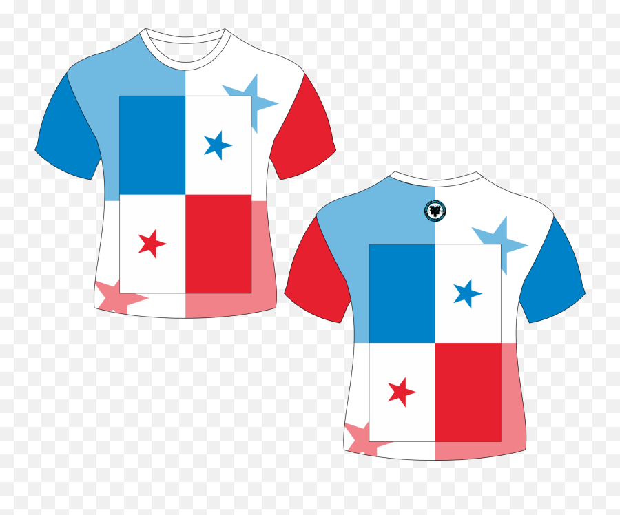 Panama Country Flag Shirt - Illustration Png,Panama Flag Png